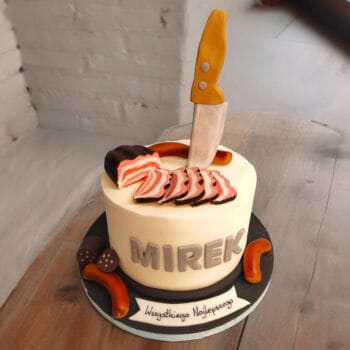 The meat lover cake