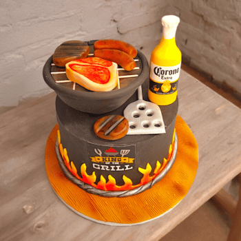 The Grill Master Cake