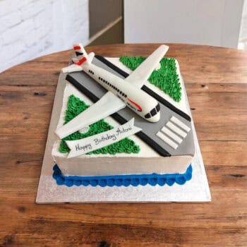 Airplane at the Airport Cake