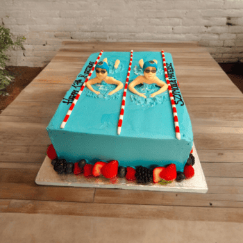 Swimming Pool Cake