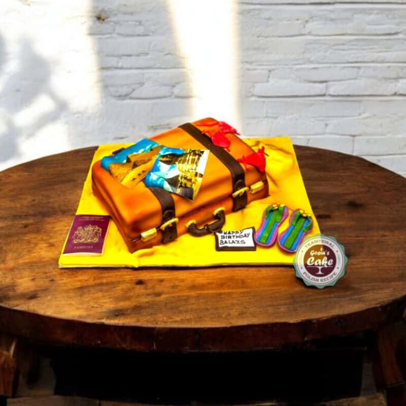 Birthday Suitcase Cake: Celebrate the Wanderlust!