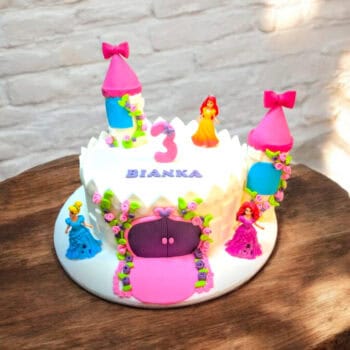 Princess Castle Birthday Cake