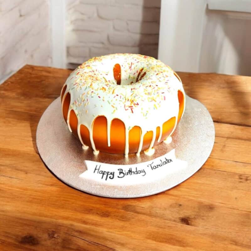 Donut Birthday Cake