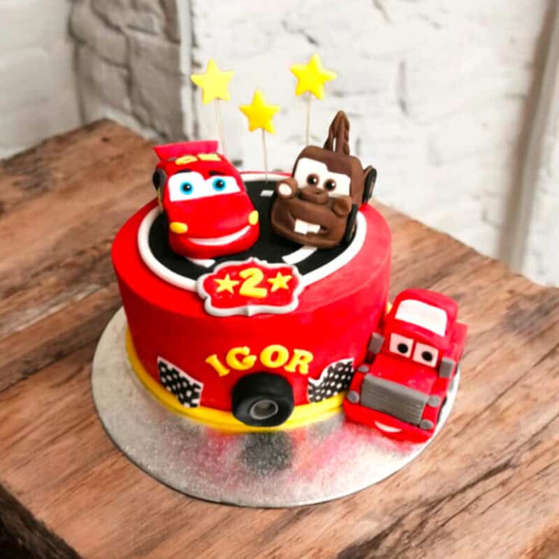 Cars Birthday Cake