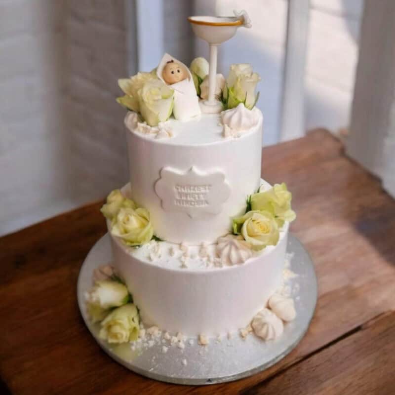 Christening cake