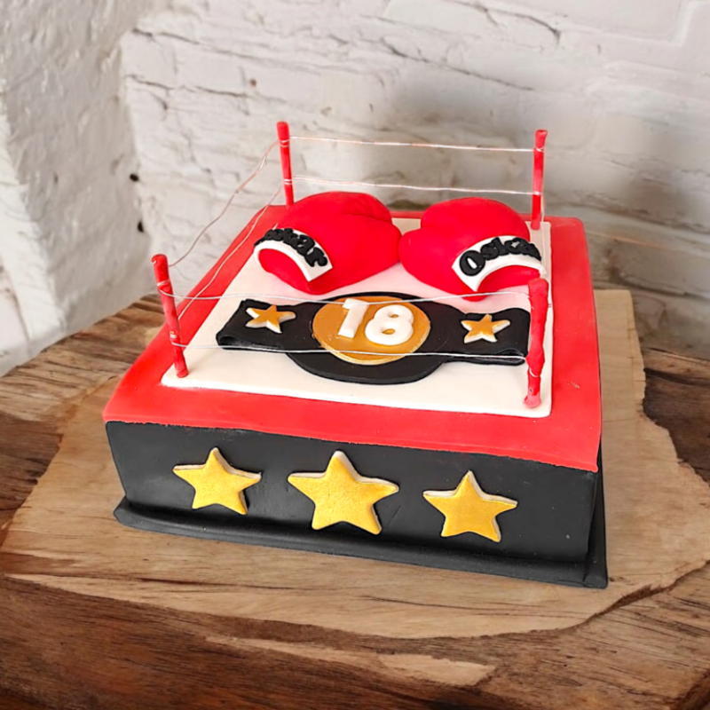 Boxing Themed Cake!
