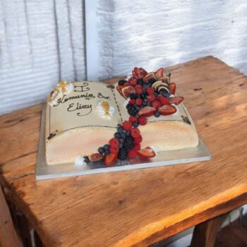 Book First Communion Cake